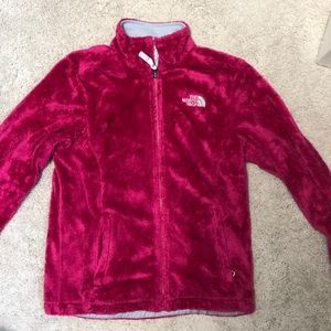Hot Pink North Face Cozy Jacket